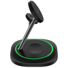 Miniatura zdjęcia: Ładowarka indukcyjna Tech-Protect QI15W-A46 3w1 Magnetic MagSafe - czarna