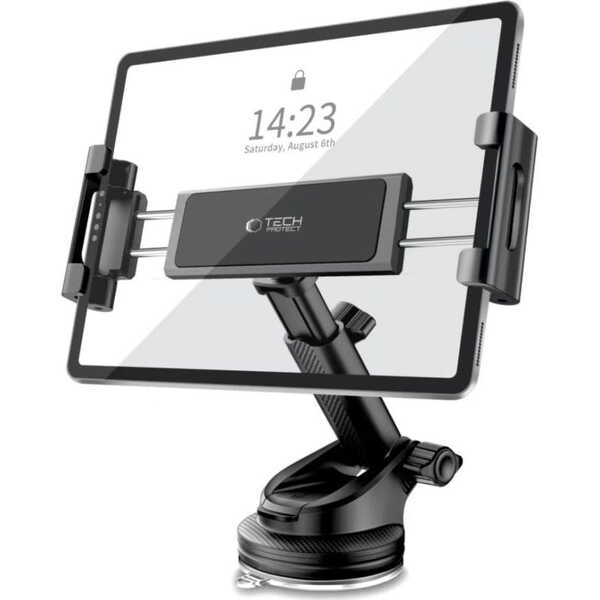 Zdjęcie produktu: Uchwyt samochodowy Tech-Protect V4 do montażu na kokpicie - czarne