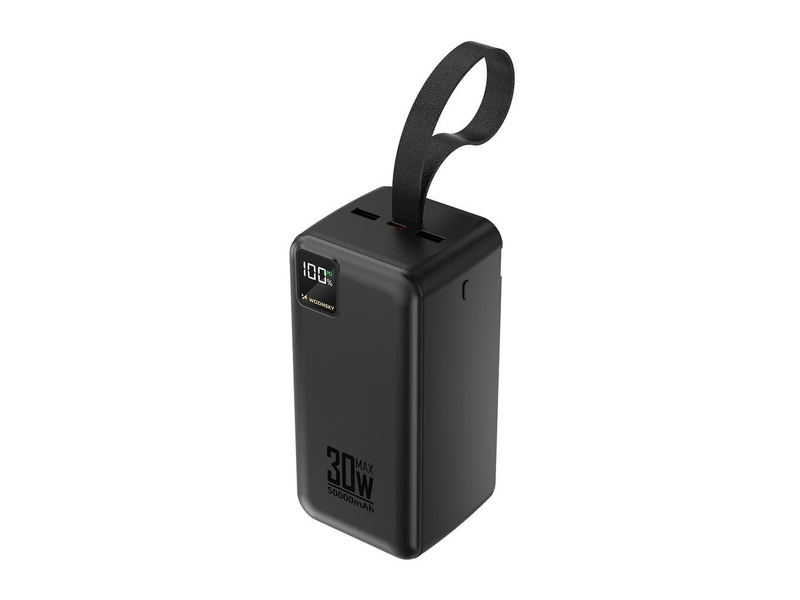Zdjęcie produktu: Powerbank Wozinsky W8-B 50000mAh 30W 2xUSB-A i 1xUSB-C - czarny