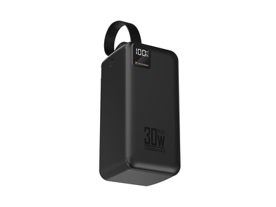 Miniatura produktu: Powerbank Wozinsky W8-B 50000mAh 30W 2xUSB-A i 1xUSB-C i USB micro z latarką - czarny Miniatura produktu: Powerbank Wozinsky W8-B 50000mAh 30W 2xUSB-A i 1xUSB-C i USB micro z latarką - czarny
