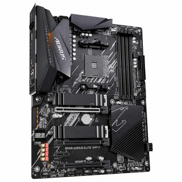 Zdjęcie produktu: Płyta główna Gigabyte B550 AORUS ELITE WF7 AM4 Zdjęcie produktu: Płyta główna Gigabyte B550 AORUS ELITE WF7 AM4