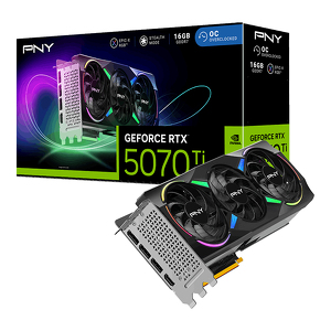 Miniatura produktu: PNY GeForce RTX 5070 Ti Triple Fan ARGB OC 16GB GDDR7 DLSS 4 (VCG5070T16TFXXPB1-O) Miniatura produktu: PNY GeForce RTX 5070 Ti Triple Fan ARGB OC 16GB GDDR7 DLSS 4 (VCG5070T16TFXXPB1-O)