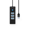 Miniatura zdjęcia: Orico Hub USB-A, RJ45 Ethernet 2,5Gbps, 3x USB-A, czarny Miniatura zdjęcia: Orico Hub USB-A, RJ45 Ethernet 2,5Gbps, 3x USB-A, czarny