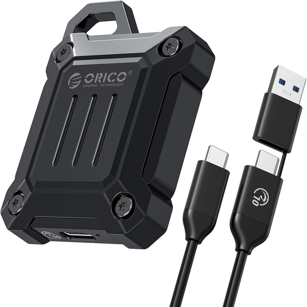 Zdjęcie produktu: Orico Obudowa na dysk M.2 NVMe 2230, USB-C 10 Gbps, wzmocniona, metalowa