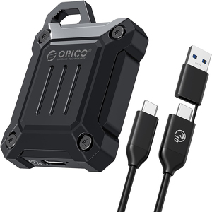 Miniatura produktu: Orico Obudowa na dysk M.2 NVMe 2230, USB-C 10 Gbps, wzmocniona, metalowa