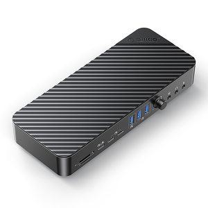 Miniatura produktu: Orico Stacja dokująca USB-C 10Gbps z DisplayLink 4x ekran 4K@60Hz, zasilanie PD 60W Miniatura produktu: Orico Stacja dokująca USB-C 10Gbps z DisplayLink 4x ekran 4K@60Hz, zasilanie PD 60W