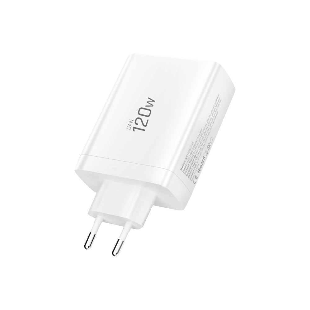 Ładowarka sieciowa Tech-Protect NC120W-GAN 4-Porty 120W - biała Ładowarka sieciowa Tech-Protect NC120W-GAN 4-Porty 120W - biała