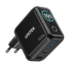 Miniatura zdjęcia: Unitek Ładowarka GaN z wyświetlaczem 100W 3xUSB-C 1xUSB-A PD3.0 QC4.0