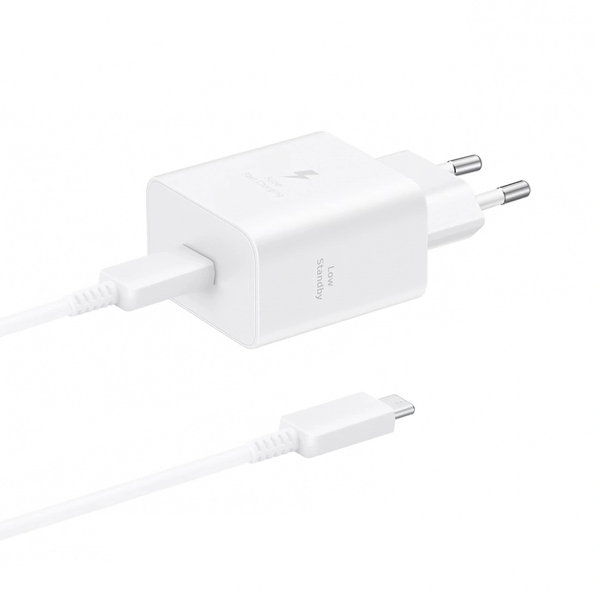 Zdjęcie produktu: Ładowarka sieciowa Samsung EP-T4511XBEGEU 45W 4.05A 1x USB-C + kabel USB-C