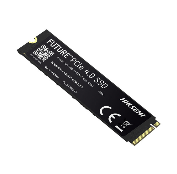 Zdjęcie produktu: SSD HIKSEMI FUTURE eco 512GB M.2 Gen4x4 NVMe 2280 (5000/2500 MB/s) 3D TLC