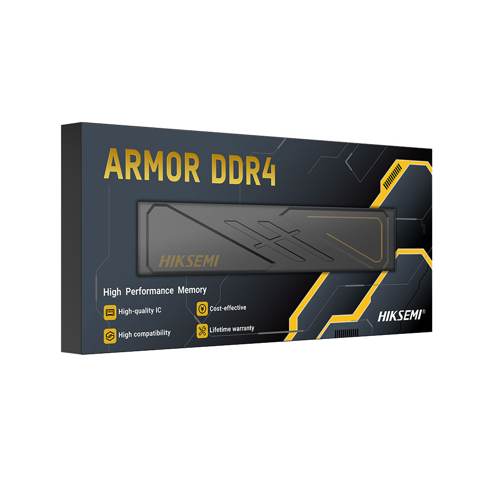 Pamięć DDR4 HIKSEMI Armor 8GB (1x8GB) 3200MHz Black CL18 1,35V