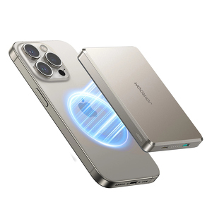Miniatura produktu: Powerbank Joyroom JR-PBM08 Pro 10000mAh ultracienki - tytanowy