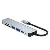 Miniatura zdjęcia: HUB Tech-Protect V4 6w1 USB-C - USB-A/USB-C/HDMI/czytnik kart microSD/TF/SD Miniatura zdjęcia: HUB Tech-Protect V4 6w1 USB-C - USB-A/USB-C/HDMI/czytnik kart microSD/TF/SD