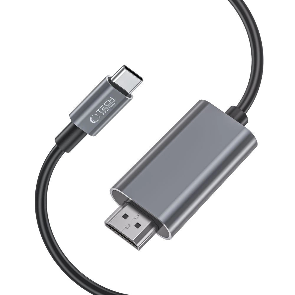 Kabel Tech-Protect UltraBoost USB-C / HDMI 4K 60Hz 2m - czarny