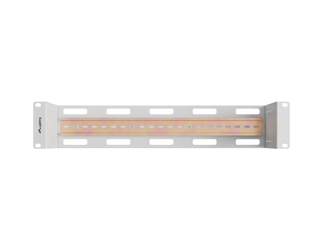 Szyna montażowa DIN TS-35 Lanberg 19" 2U szara