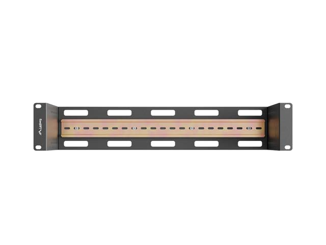 Szyna montażowa DIN TS-35 Lanberg 19" 2U czarna