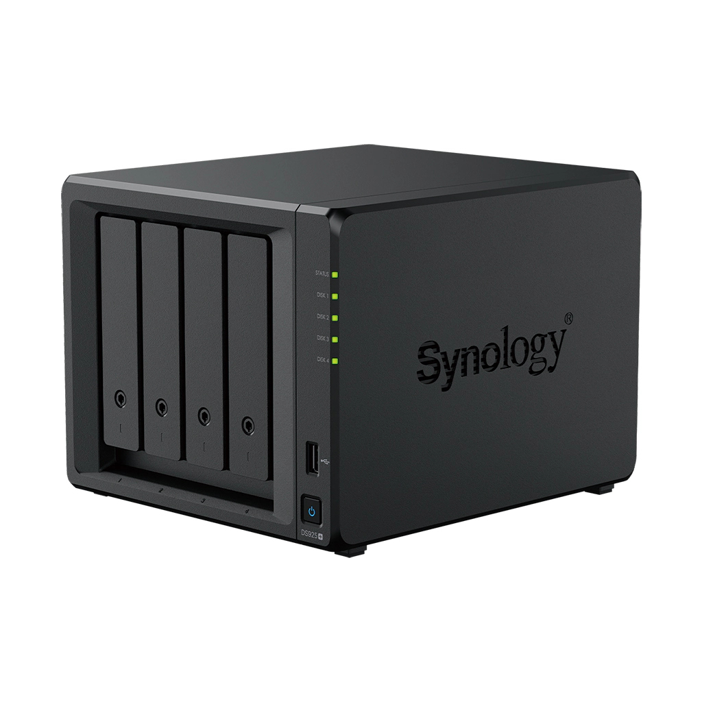 Serwer plików Synology DS925neo+ 4bay Ryzen V1500B 4-core 2.2 GHz 4GB DDR4