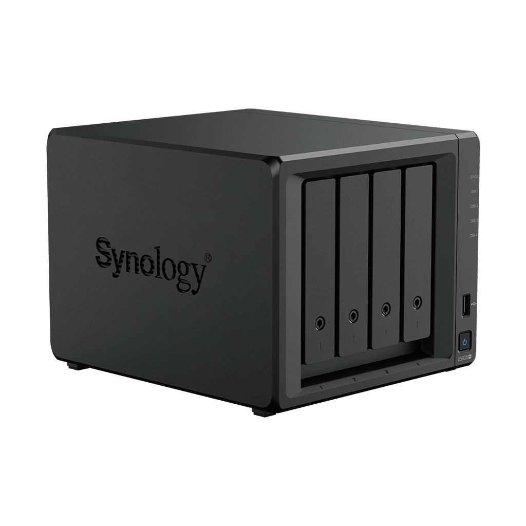 Serwer plików Synology DS925neo+ 4bay Ryzen V1500B 4-core 2.2 GHz 4GB DDR4