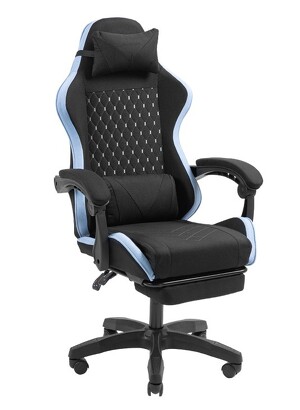 Miniatura produktu: Tacens Mars MGC-X Fabric Black / Blue, fotel gamingowy