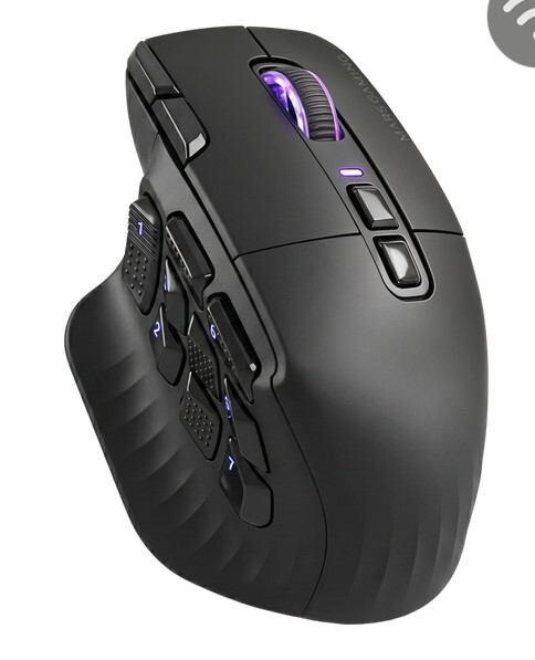 Beprzewodowa mysz gamingowa Tacens Mars Gaming Hex16 24000dpi