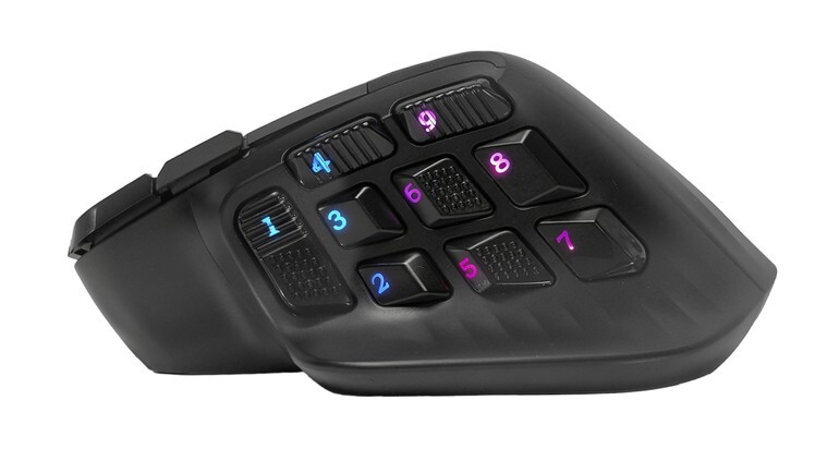 Beprzewodowa mysz gamingowa Tacens Mars Gaming Hex16 24000dpi