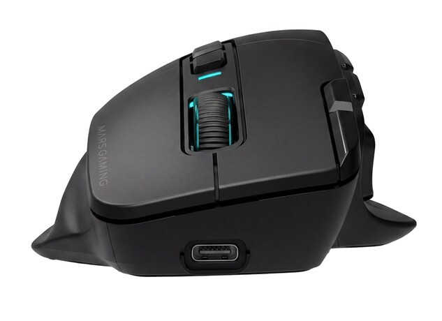 Beprzewodowa mysz gamingowa Tacens Mars Gaming Hex16 24000dpi