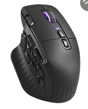 Miniatura produktu: Beprzewodowa mysz gamingowa Tacens Mars Gaming Hex16 24000dpi