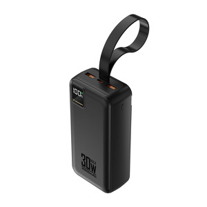 Miniatura produktu: Powerbank Wozinsky Herc 30 2x USB-A USB-C i USB micro z latarką 30000 mAh 30W - czarny Miniatura produktu: Powerbank Wozinsky Herc 30 2x USB-A USB-C i USB micro z latarką 30000 mAh 30W - czarny