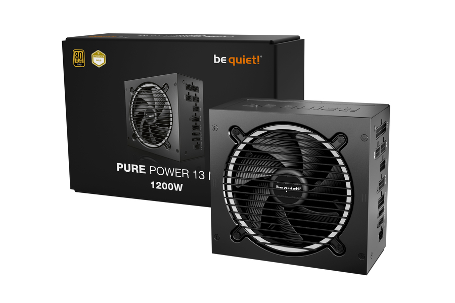 Zdjęcie produktu: Zasilacz be quiet! Pure Power 13 M 1200W Gold ATX 3.1 (BP029EU) Zdjęcie produktu: Zasilacz be quiet! Pure Power 13 M 1200W Gold ATX 3.1 (BP029EU)