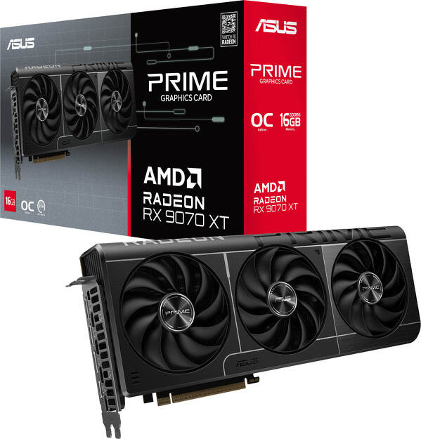 Zdjęcie produktu: Asus Radeon RX 9070 XT Prime 16GB PCI-E GDDR6 (PRIME-RX9070XT-O16G) Zdjęcie produktu: Asus Radeon RX 9070 XT Prime 16GB PCI-E GDDR6 (PRIME-RX9070XT-O16G)