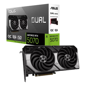 Miniatura produktu: ASUS GeForce RTX 5070 DUAL OC 12GB GDDR7 DLSS 4 (DUAL-RTX5070-O12G) Miniatura produktu: ASUS GeForce RTX 5070 DUAL OC 12GB GDDR7 DLSS 4 (DUAL-RTX5070-O12G)