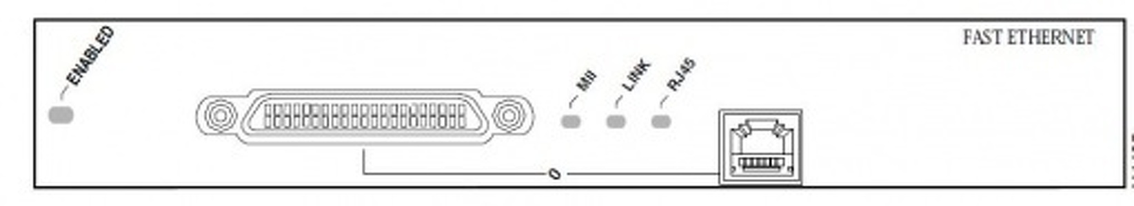 Miniatura produktu: Cisco PA-1FE-TX 1-Port Fast Ethernet Port Adapter