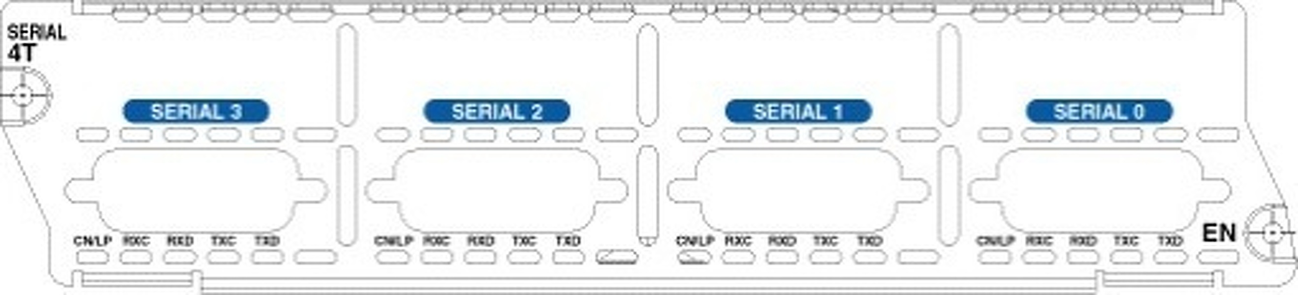 Zdjęcie produktu: Cisco NM-4T 3600 4 port Serial Network Module