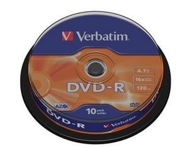 Zdjęcie produktu: Verbatim DVD-R 4,7GB x16 10szt