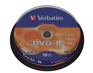 Verbatim DVD-R 4,7GB x16 10szt