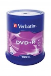Verbatim DVD+R 4,7GB x16 100szt.