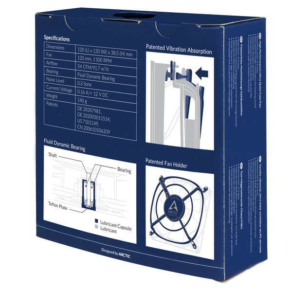 Zdjęcie produktu: Wentylator Arctic F12 Pro 120mm
