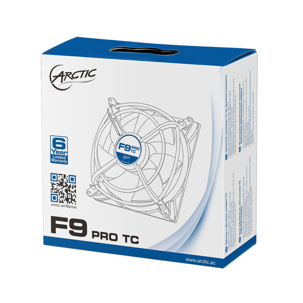 Zdjęcie produktu: Arctic F9 Pro TC 92mm (AFACO-09PT0-GBA01)