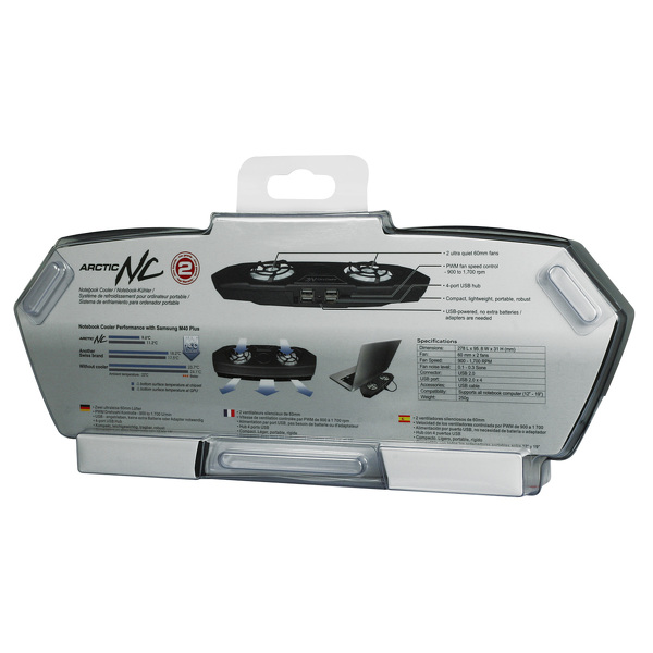 Zdjęcie produktu: Arctic NC A01-Grey podkładka chłodząca