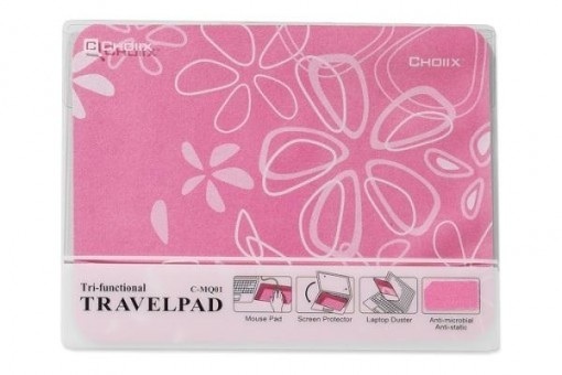 Podkładka pod mysz Cooler Master Choiix Mouse Pad 3 in 1 Pink C-MQ01-NL Podkładka pod mysz Cooler Master Choiix Mouse Pad 3 in 1 Pink C-MQ01-NL