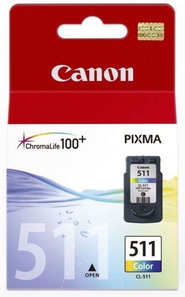 Zdjęcie produktu: Tusz Canon 511 CL-511 Color 2972B001 !! Zdjęcie produktu: Tusz Canon 511 CL-511 Color 2972B001 !!