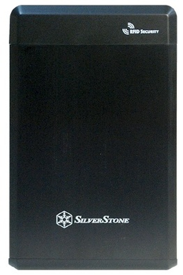 Zdjęcie produktu: SilverStone Treasure TS01 (SST-TS01B) zewnętrzna kieszeń HDD 2.5" z bezprzewodowym zabezpieczeniem RFID Czarna