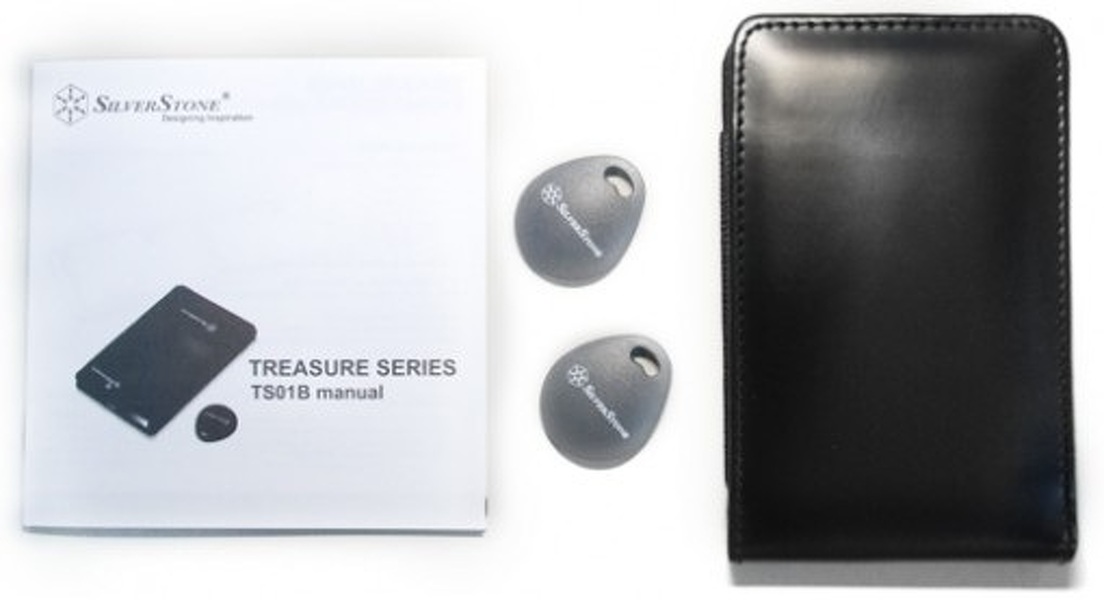 Zdjęcie produktu: SilverStone Treasure TS01 (SST-TS01B) zewnętrzna kieszeń HDD 2.5" z bezprzewodowym zabezpieczeniem RFID Czarna