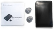 Miniatura zdjęcia: SilverStone Treasure TS01 (SST-TS01B) zewnętrzna kieszeń HDD 2.5" z bezprzewodowym zabezpieczeniem RFID Czarna
