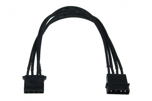 Phobya PH119 przedłużacz Molex 4-pin Individual 30cm Phobya PH119 przedłużacz Molex 4-pin Individual 30cm