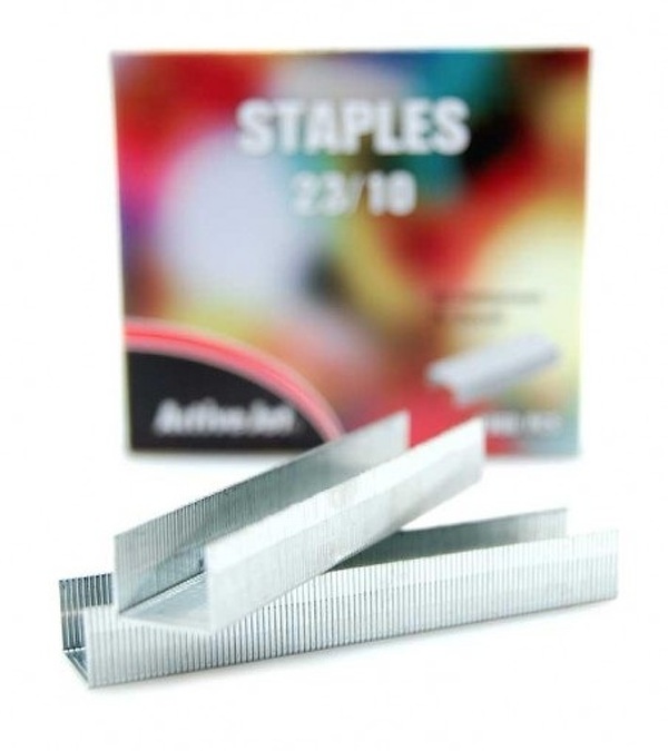 Zdjęcie produktu: Zszywki metalowe 23/10 opakowanie (1000szt)