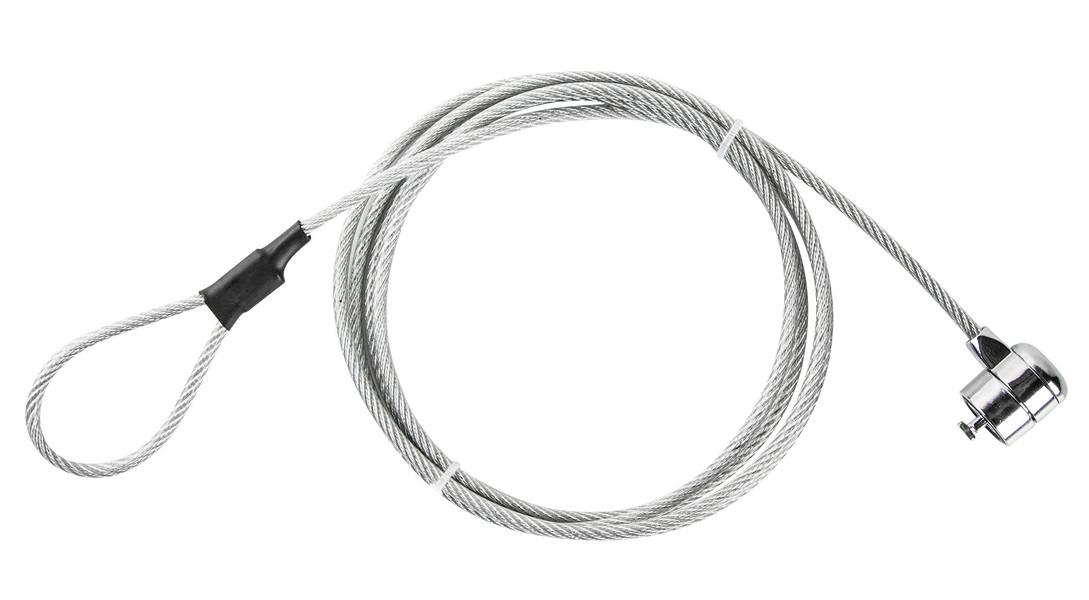 Zdjęcie produktu: Linka zabezpieczająca notebooka z zapięciem na klucz Natec Lobster Key NZL-0225