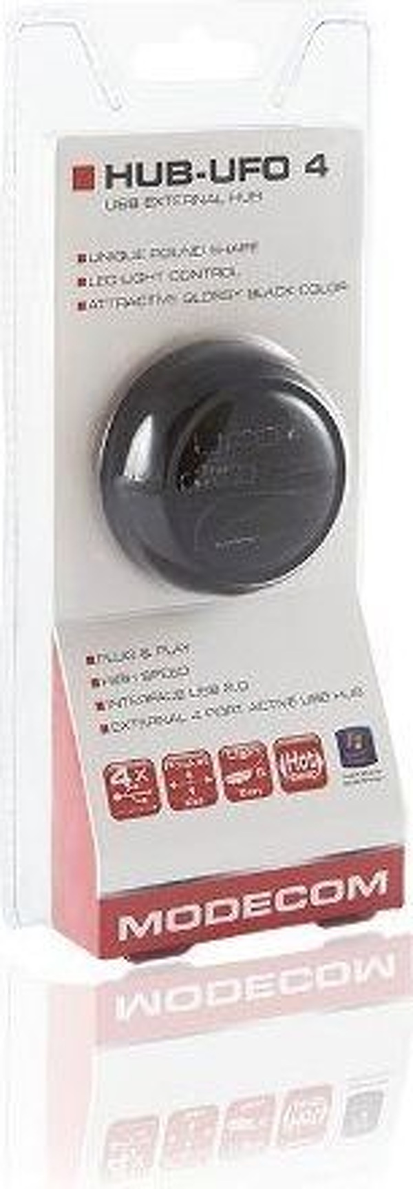 Zdjęcie produktu: Modecom HUB-UFO4 USB 4 portowy