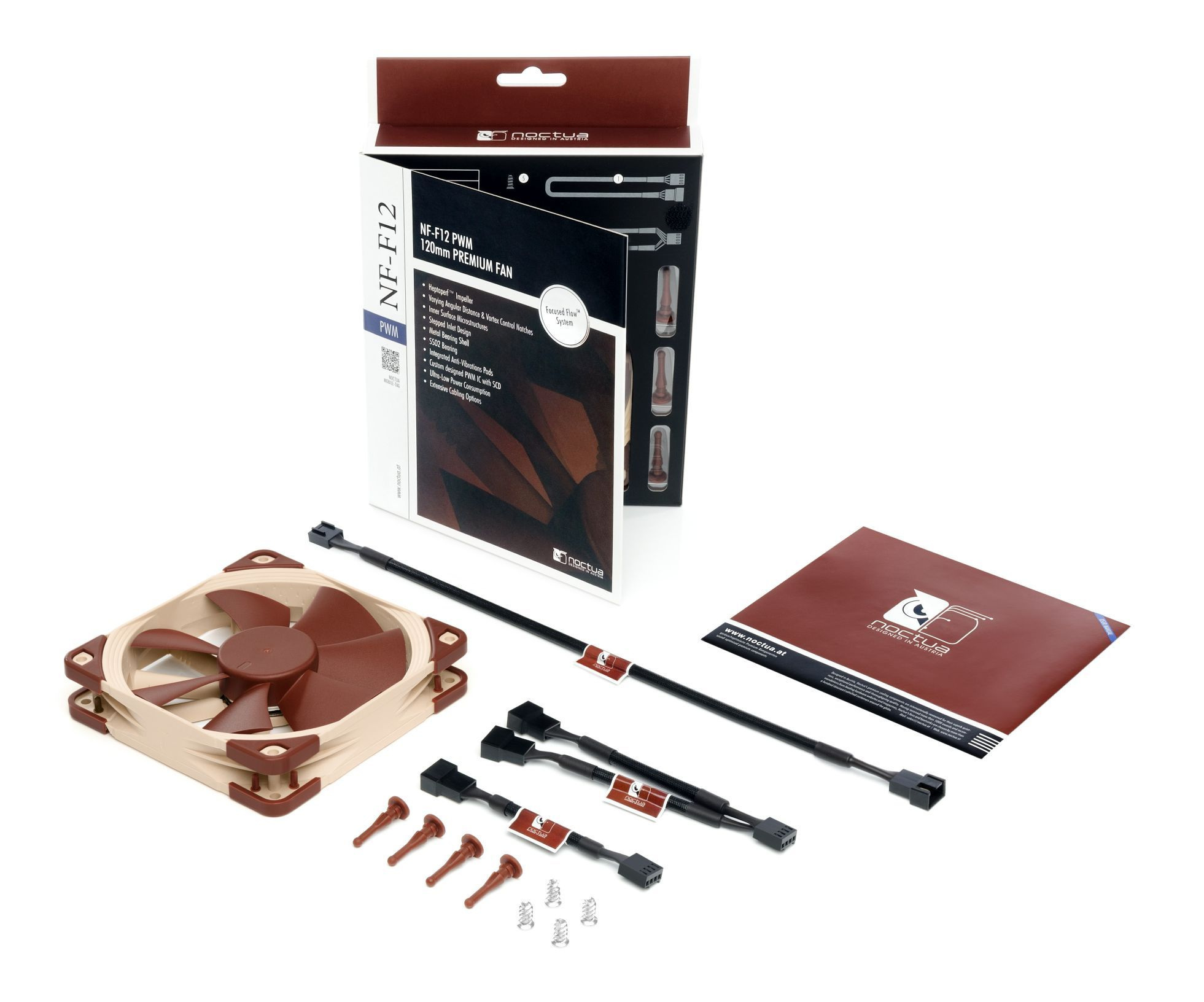Noctua NF F12 PWM 120mm 1500rpm