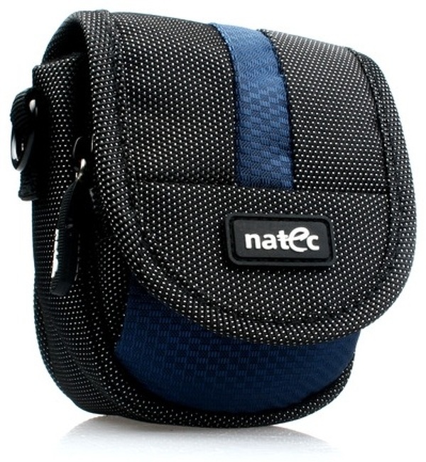 Zdjęcie produktu: Natec VisionR BAG03 - czarno-niebieska torba na aparat cyfrowy, VRDIG-BAG-03